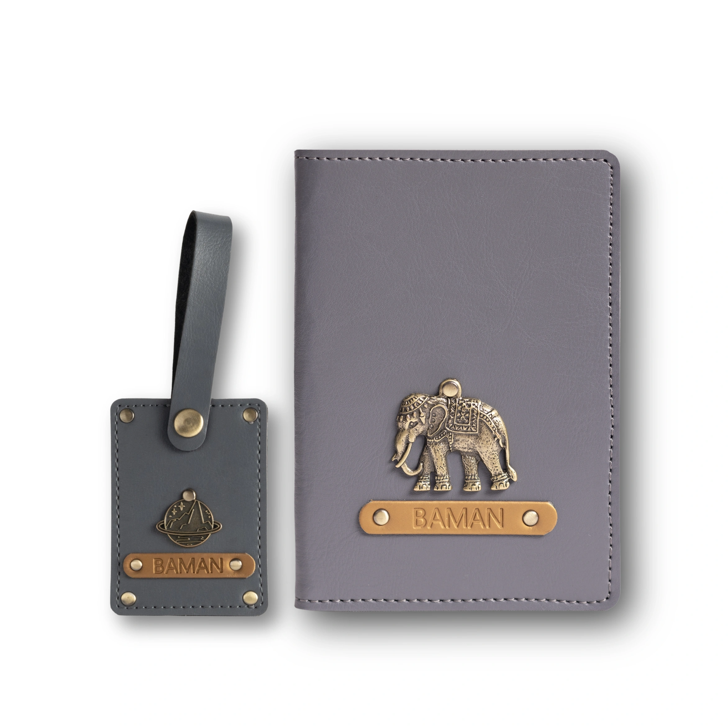 Personalized Passport Cover and Luggage Tag